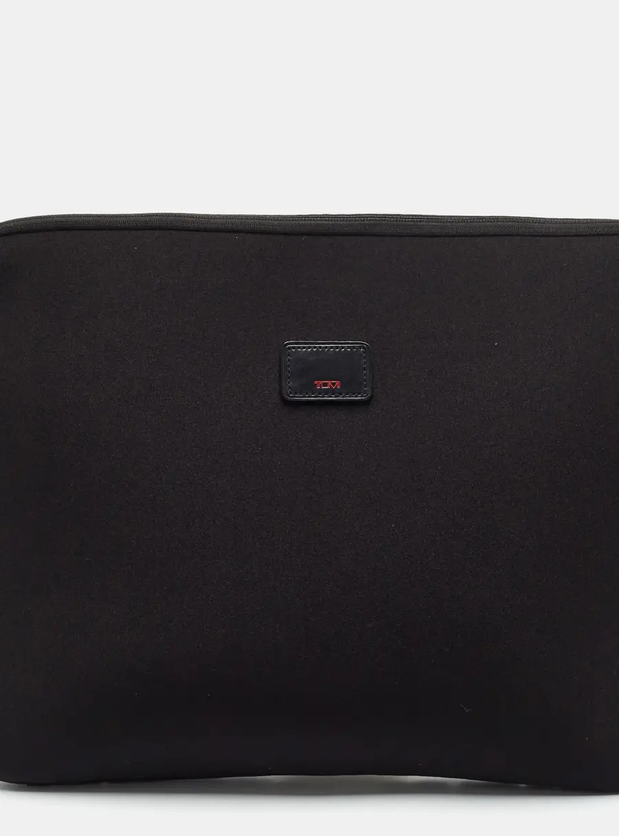 TUMI Black Neoprene Laptop Sleeve