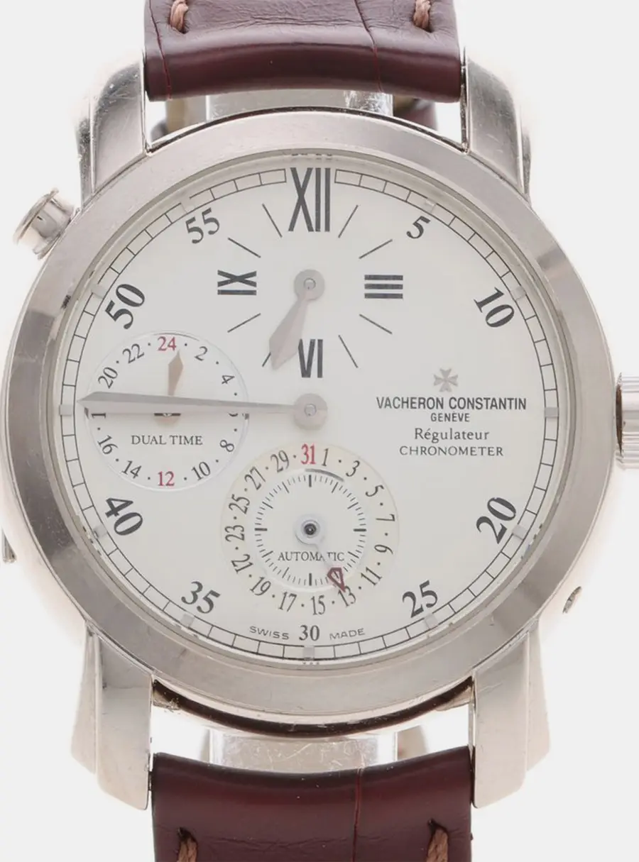 Vacheron Constantin Malte 42005/000G-8900 White White Gold Automatic Men's Wristwatches 38mm