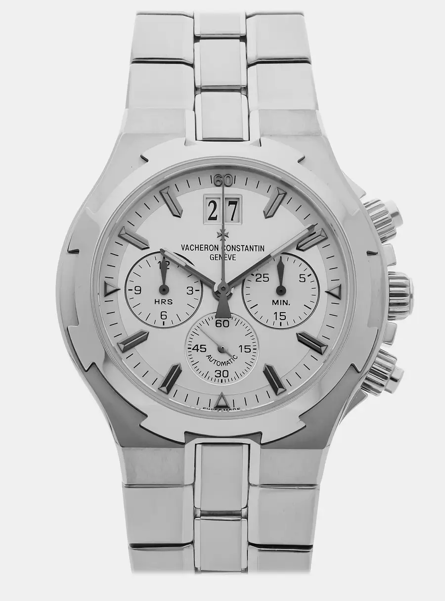 Vacheron Constantin Overseas 49140/423A-8790 Silver Stainless Steel Automatic Men's Wristwatches 40mm