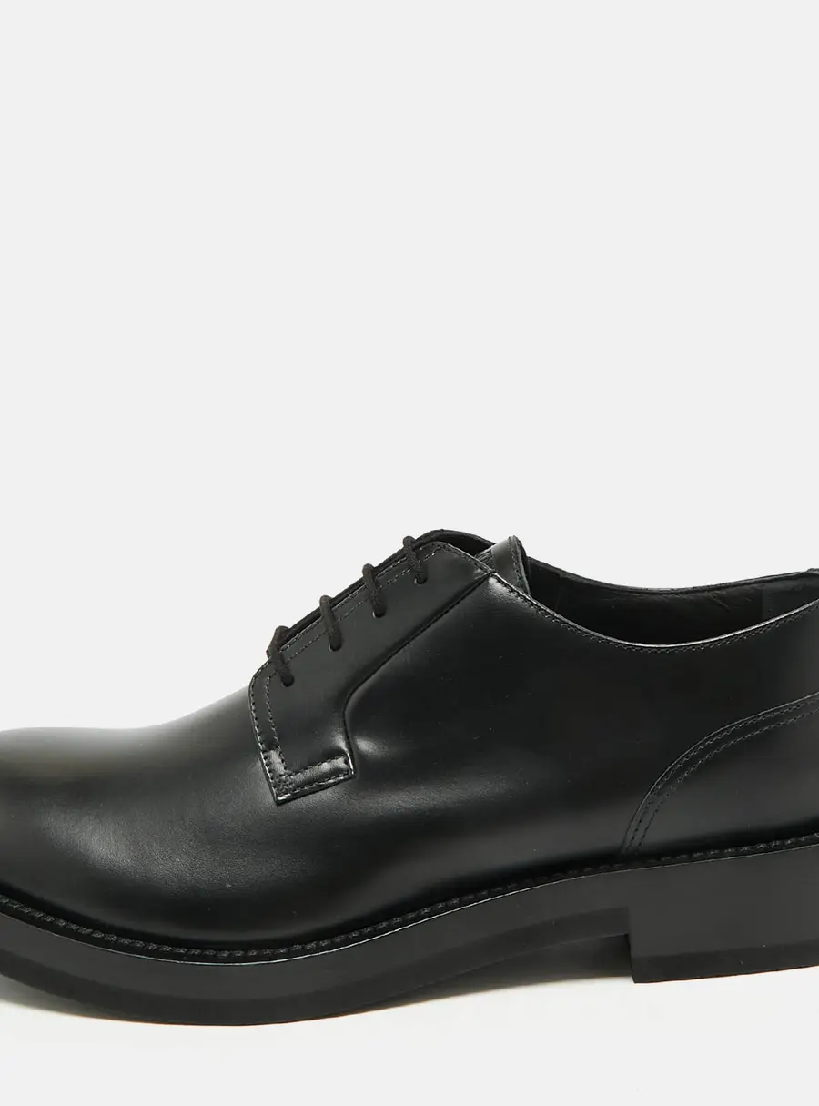 Valentino Roman Stud Size 43 Black Leather Derby