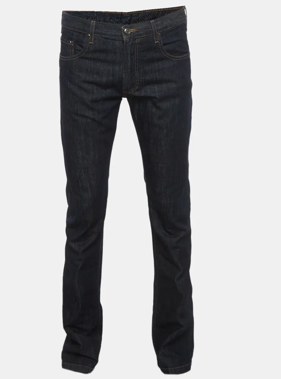 Versace Collection Blue Denim Straight Fit Jeans L/Waist 33"