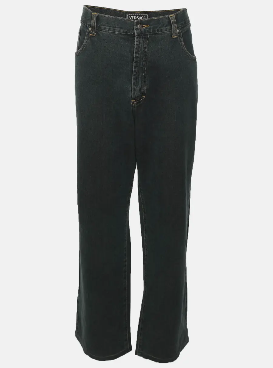 Versace Jeans Couture Indigo Blue Straight Jeans Jeans XXXL