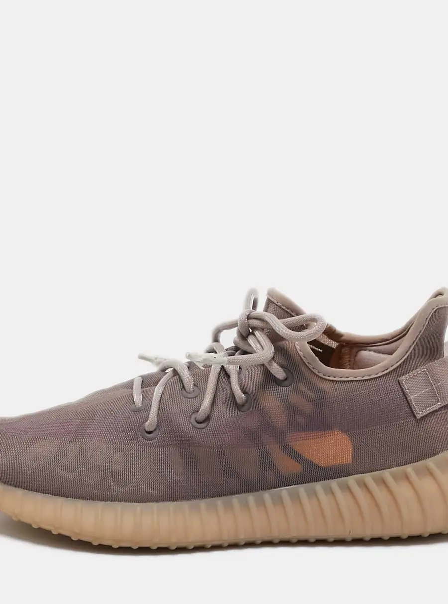 Yeezy x Adidas Mauve Purple Mesh Boost 350 V2 Mono Mist Sneakers Size 44