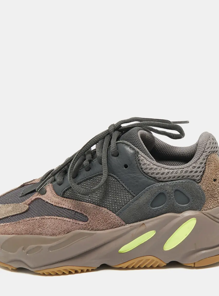 Yeezy x Adidas Boost 700 Size 38 Multicolor Leather, Mesh and Suede Low Top Sneakers