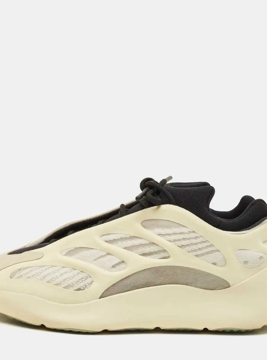 Yeezy x Adidas 700 V3 Azael Size 46 2/3 Cream Rubber and Mesh Low Top Sneakers