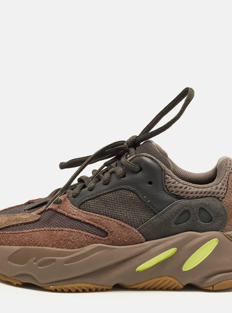 Yeezy x Adidas Boost 700 Mauve Size 38 Multicolor Mesh and Suede Low Top Sneakers