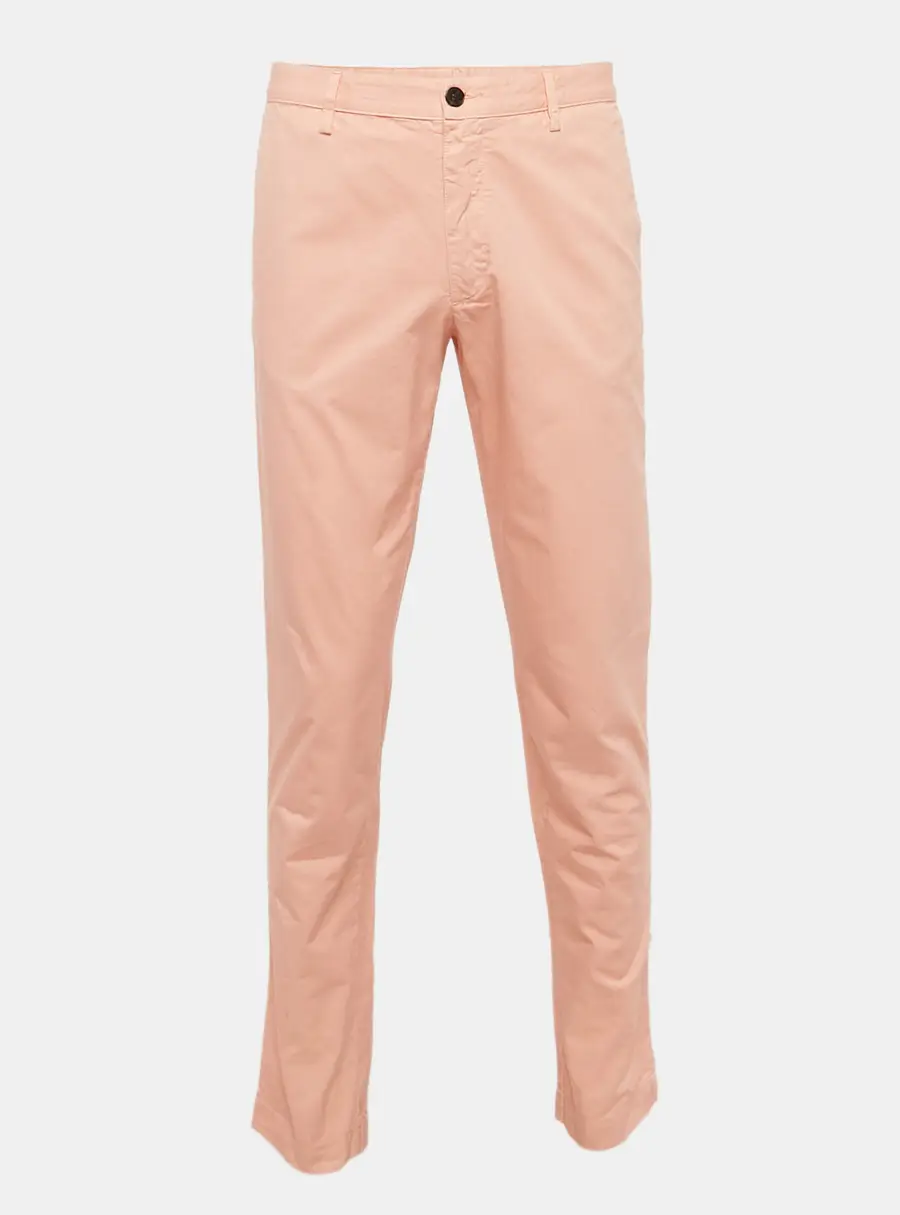 Zadig & Voltaire Pink Cotton Patrick Chino Trousers M