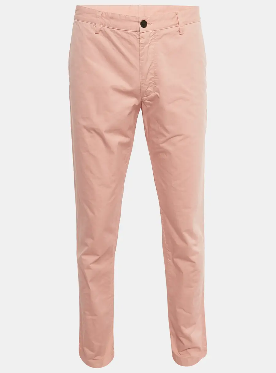 Zadig & Voltaire Pink Cotton Patrick Chino Trousers XL