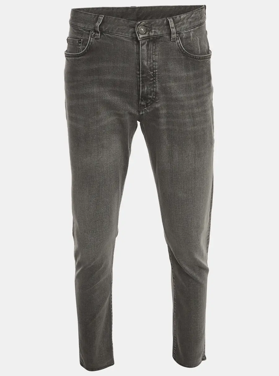 Zegna Grey Denim Slim Fit Jeans M/Waist 34"