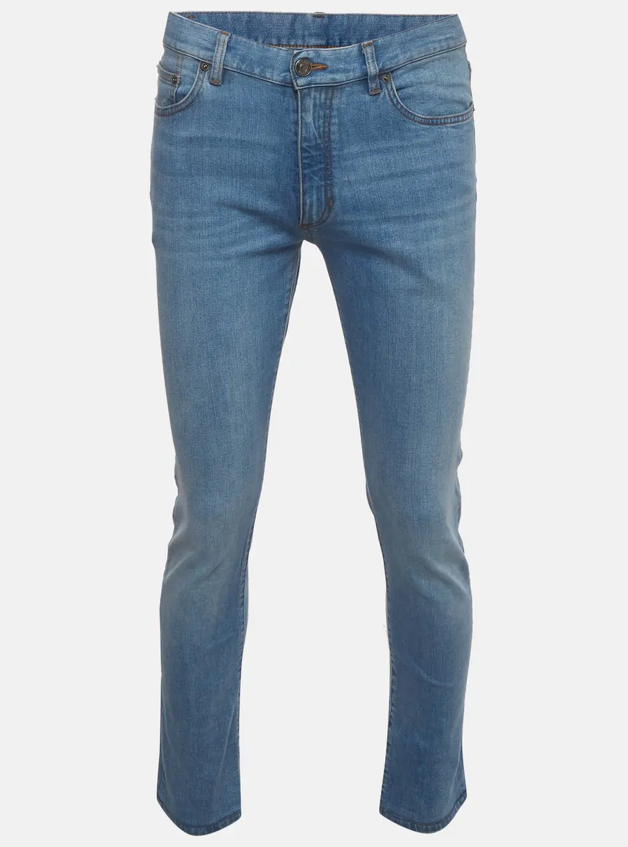 Zegna Blue Denim Slim Fit Jeans XS /Waist 32"