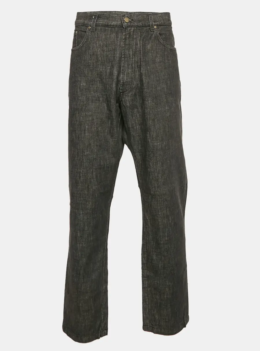 Zegna Sport Grey Denim Regular Fit Jeans XXXL Waist 32"
