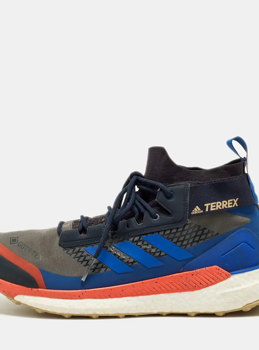 Adidas terrex Size 46.5 Multicolor Fabric and Rubber Free Hiker GTX hiking High Top Sneakers