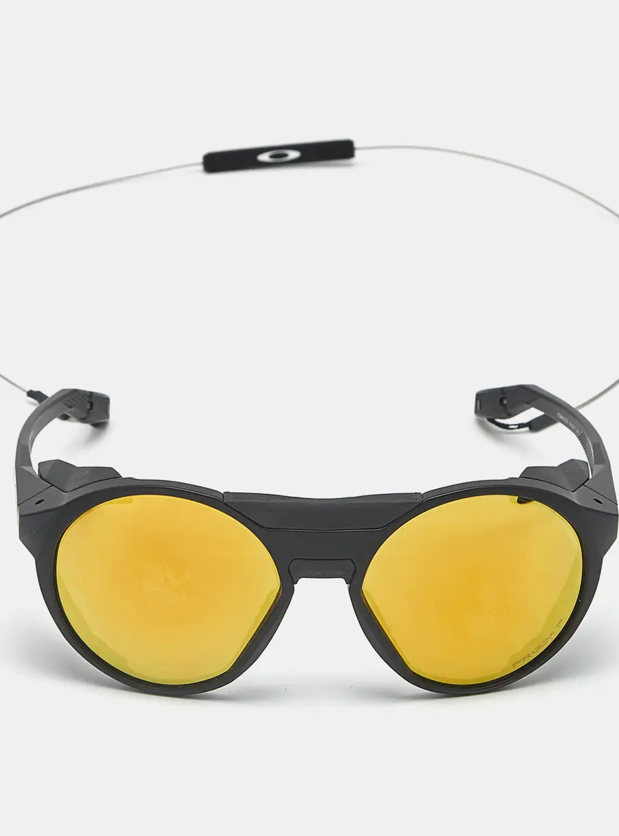 Oakley Matte Black Prizm Polarized OO9440 0756 Clifden Round Sunglasses