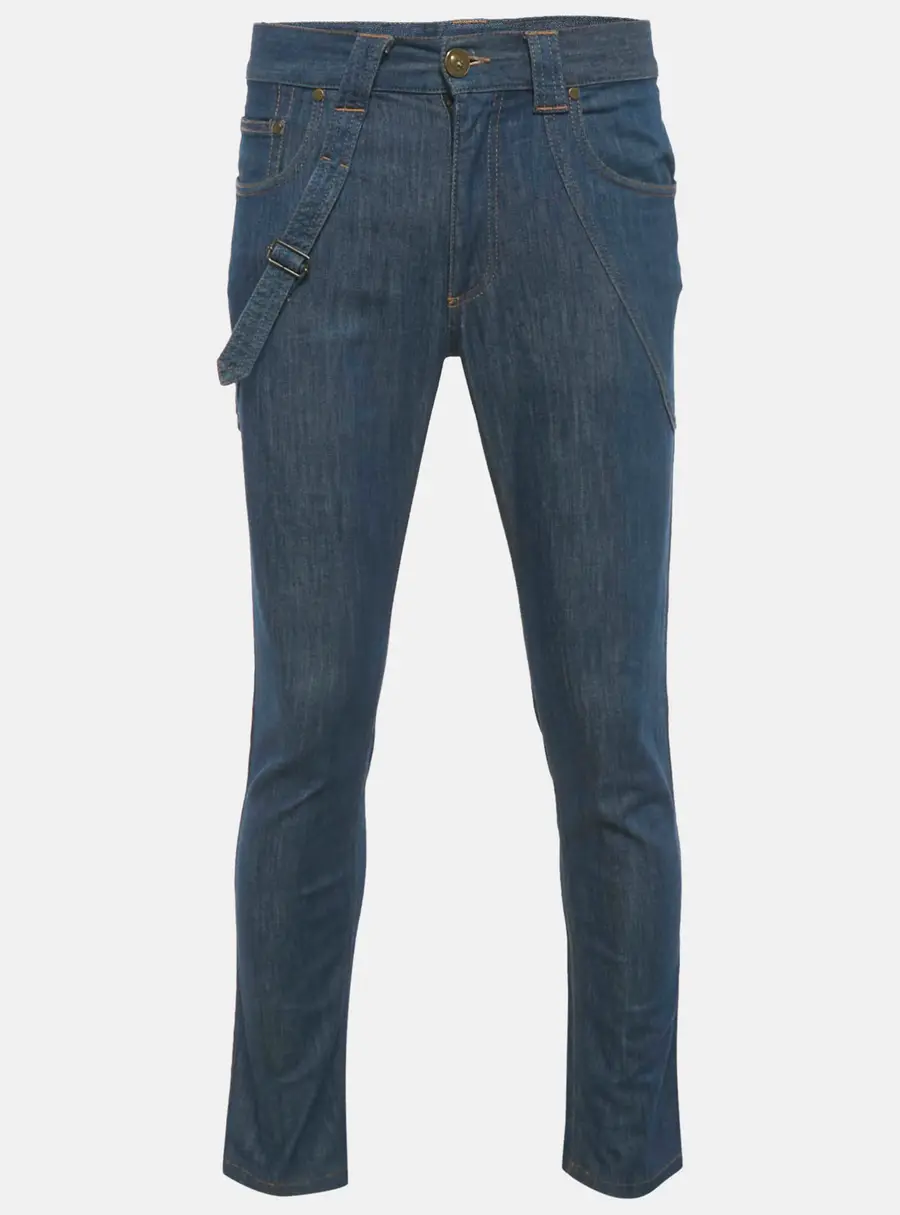 Alexander McQueen Blue Denim Skinny Jeans S/Waist 32"
