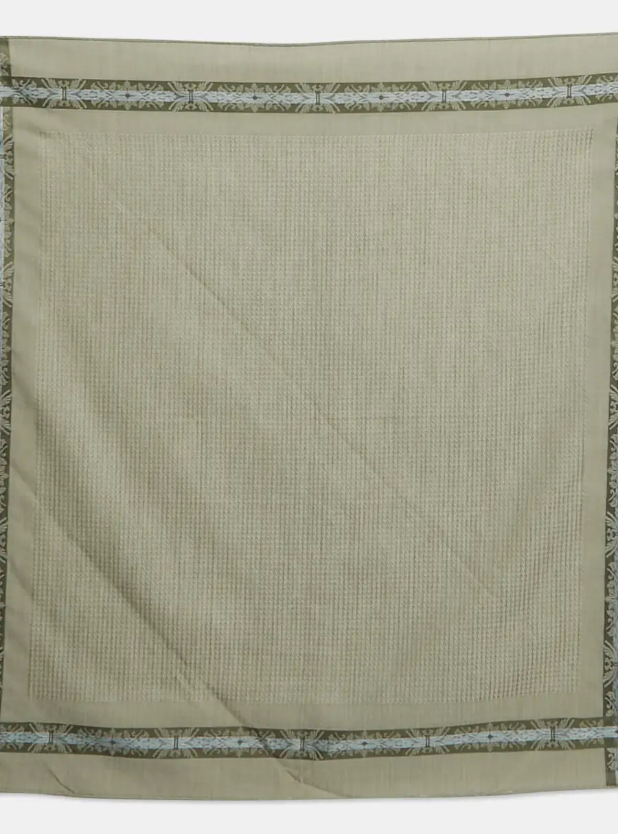 Dunhill Green Cotton Handkerchief