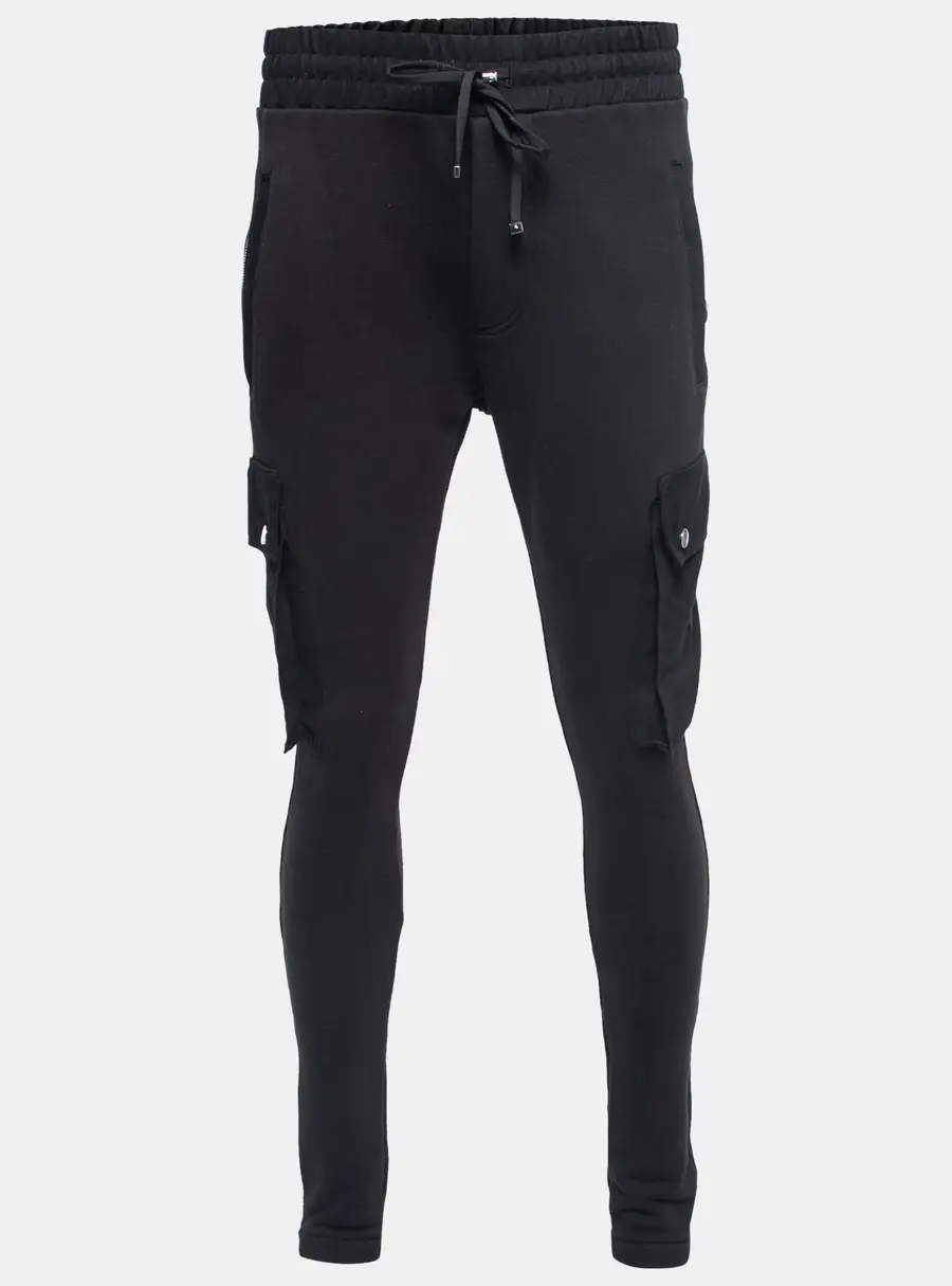 Amiri Black Cotton Cargo Sweatpants M