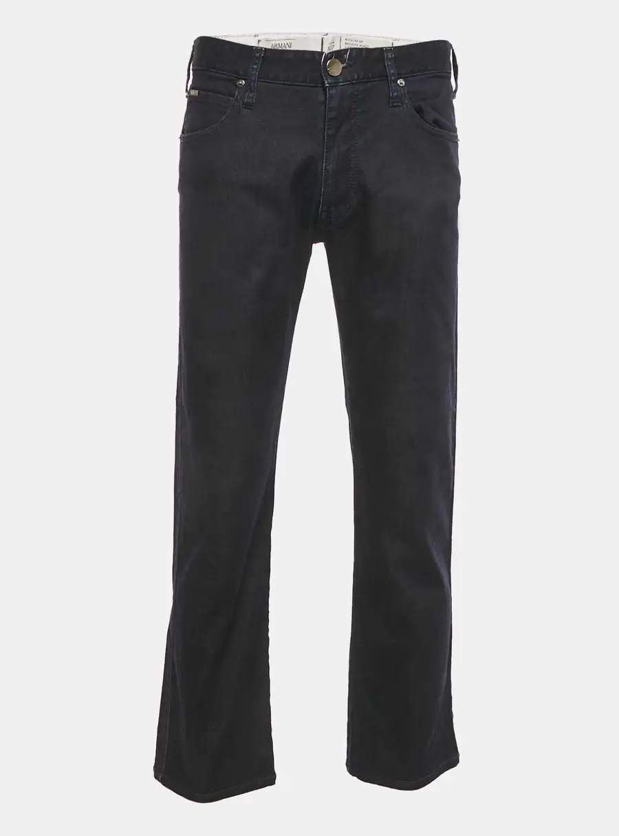 Armani Collezioni Navy Blue Denim Regular Fit J07 Jeans M Waist 32"