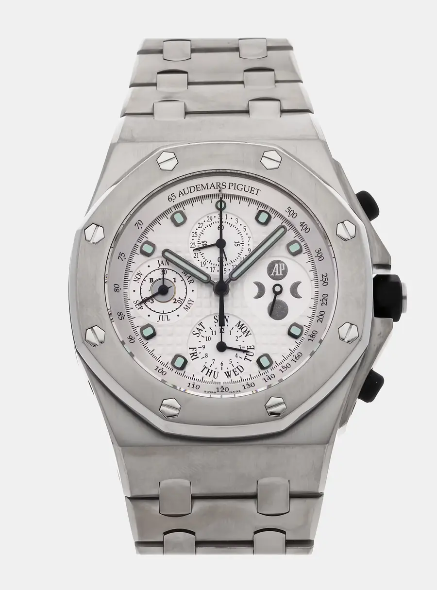 Audemars Piguet Royal Oak Offshore 25854TI.OO.1150TI.01 White Titanium Automatic Men's Wristwatch 43MM