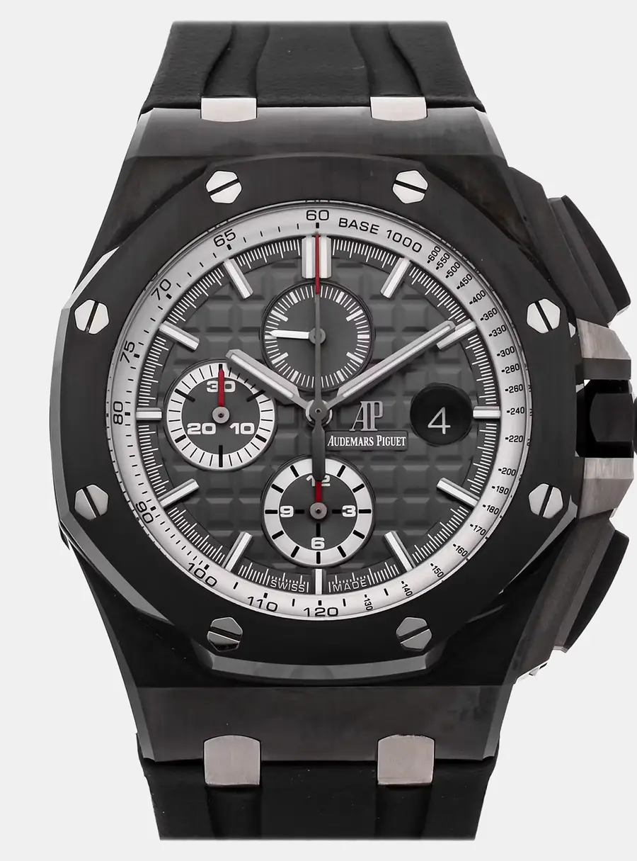 Audemars Piguet Royal Oak Offshore 26405CE.OOA002CA.01 Black Automatic Ceramic Men's Wristwatch 44mm