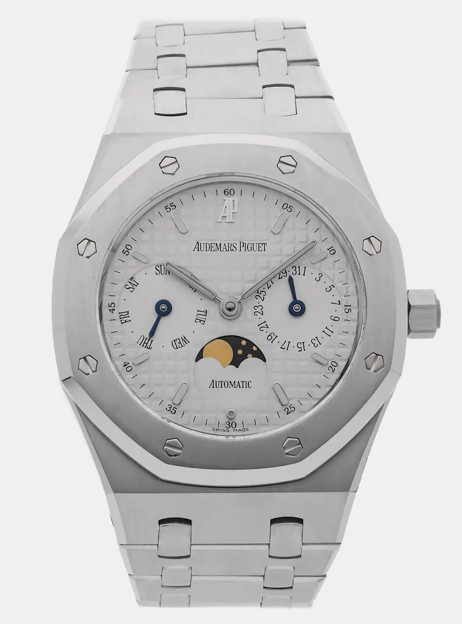 Audemars Piguet Royal Oak Day-Date Moonphase 25594ST.OO.0789ST.05 Silver Stainless Steel Automatic Men's Watches 36mm