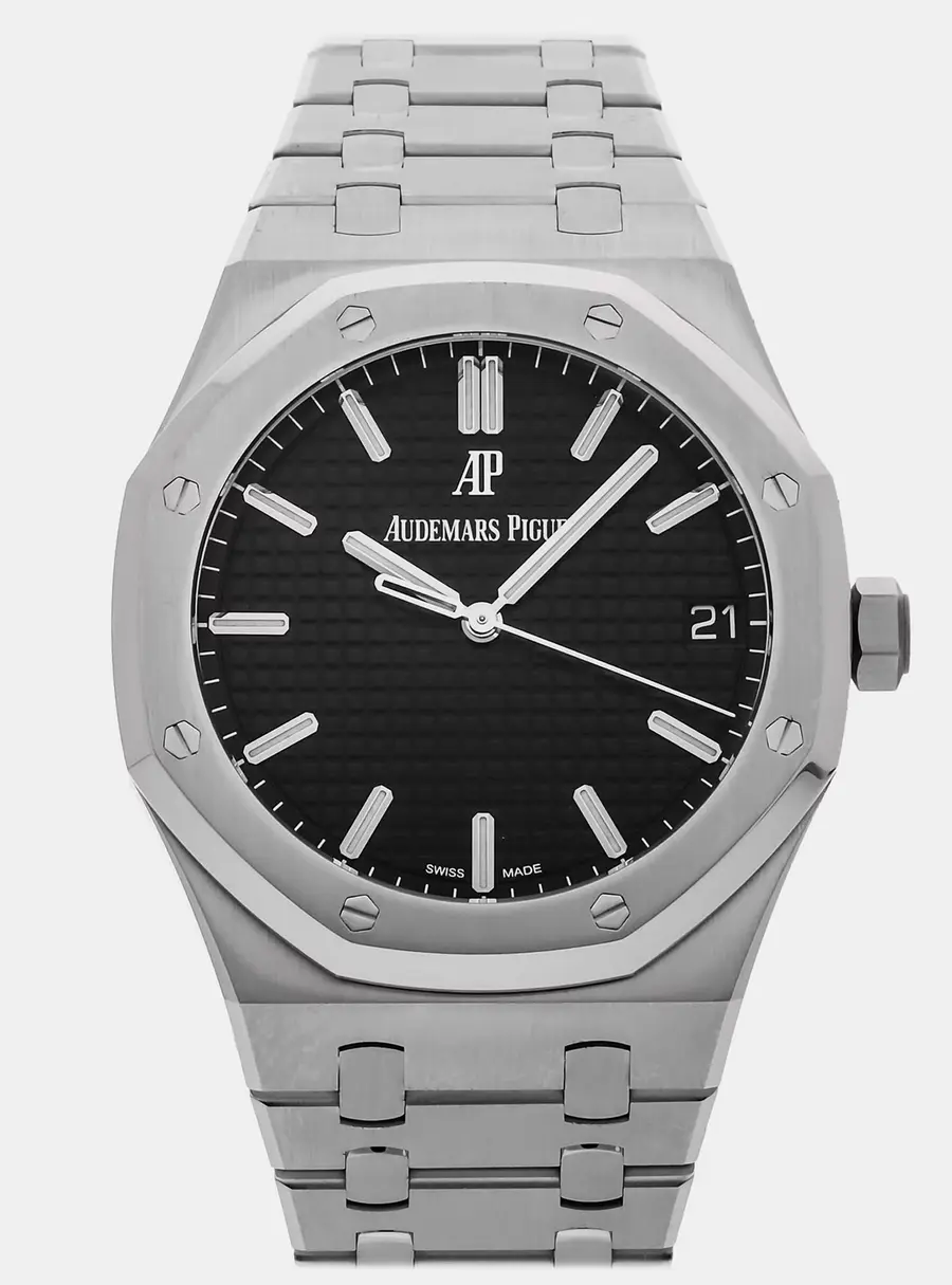 Audemars Piguet Royal Oak 15500ST.OO.1220ST.03 Black Stainless Steel Automatic Men's Watches 41 mm