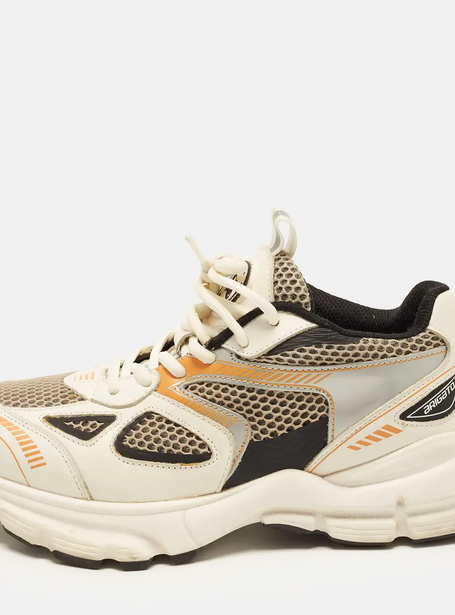 Axel Arigato Marathon Runner Size 37 Multicolor Leather and Mesh Lace Up Sneakers