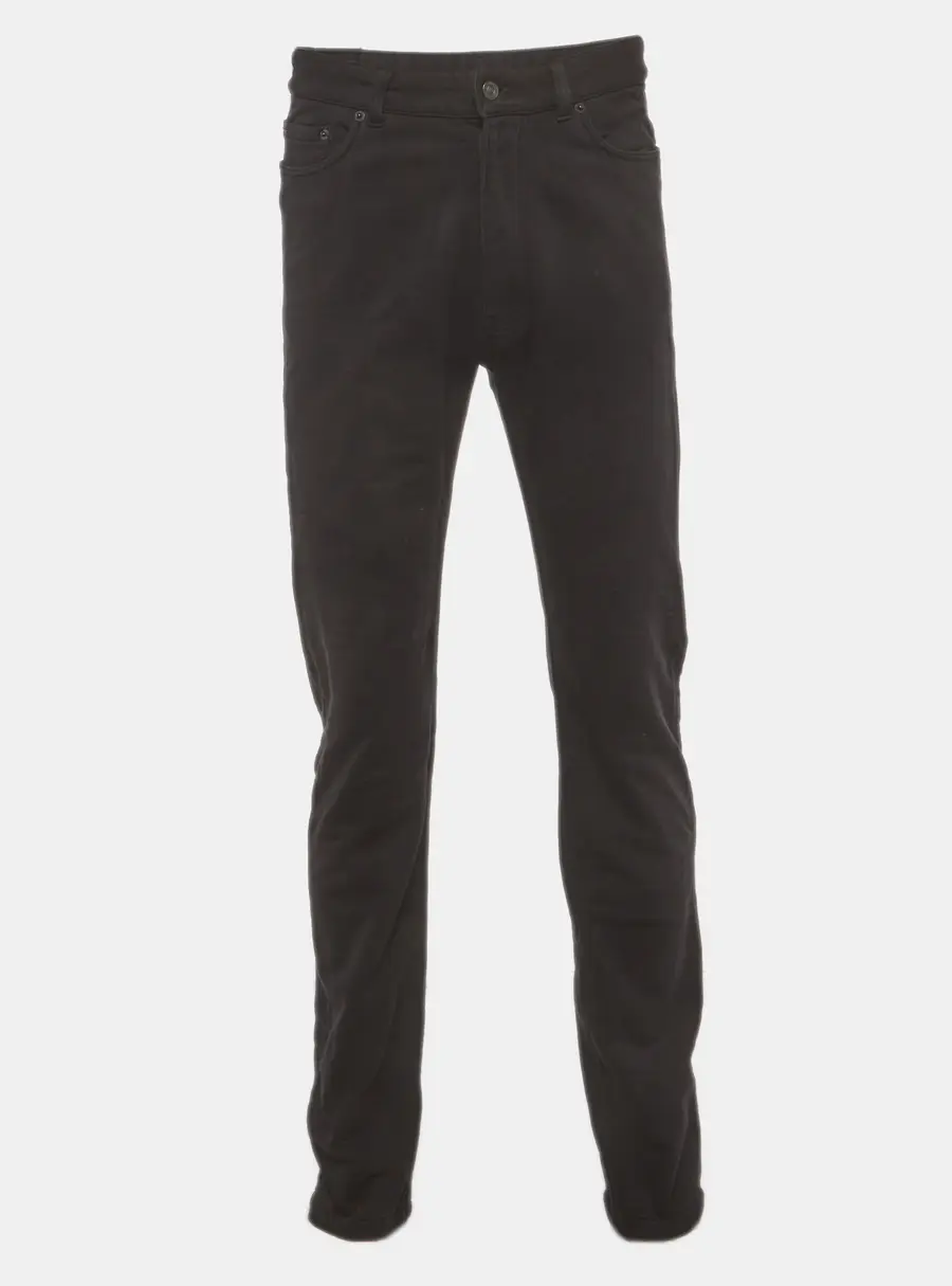 Balenciaga Unisex Black Cotton Knit Pants S