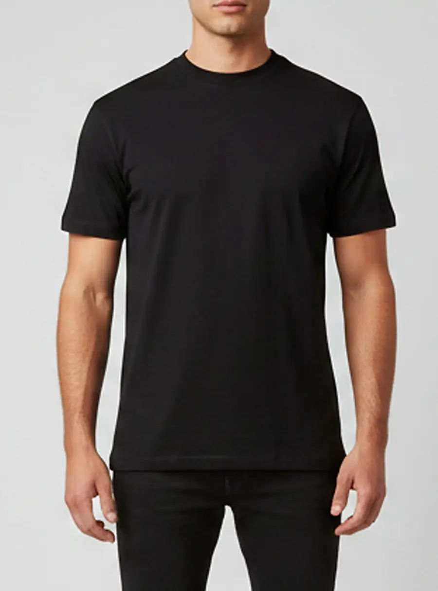 Balenciaga Black Printed Jersey Short Sleeve T-Shirt XXS