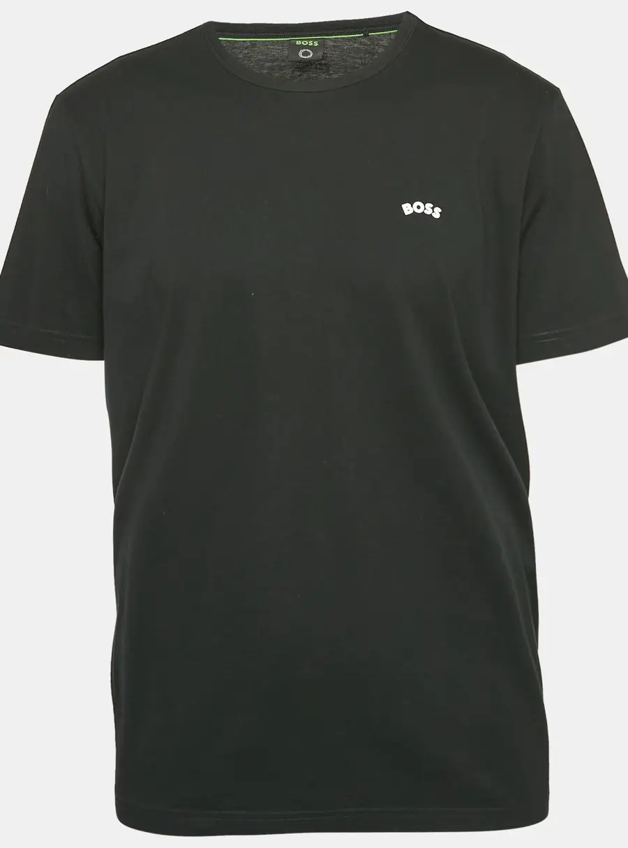 Boss By Hugo Boss Black Logo Print Jersey Crew Neck T-Shirt XL