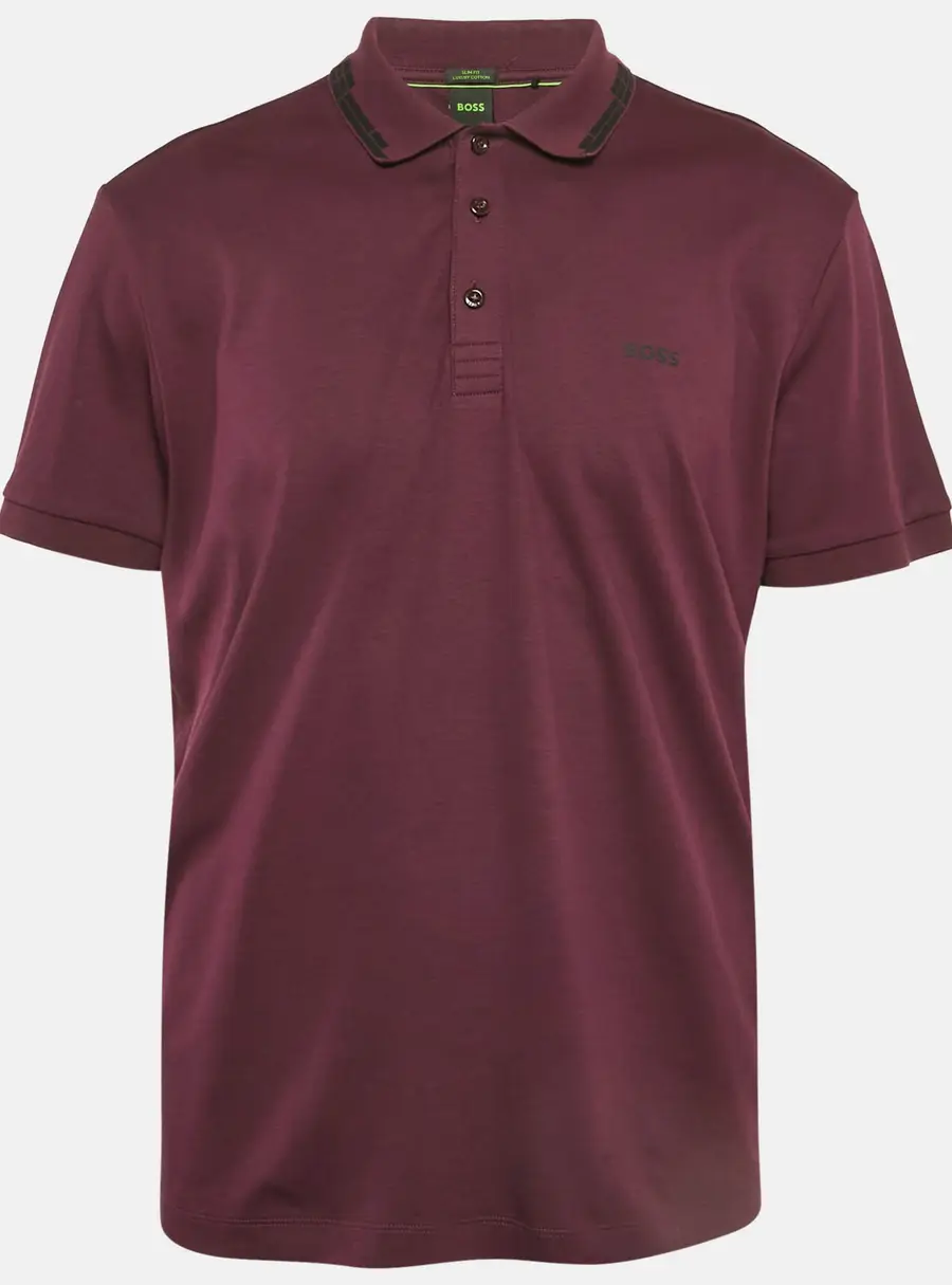 Boss By Hugo Boss Purple Jersey Paule Polo T-Shirt XXL