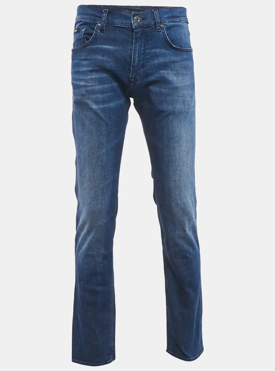 Boss By Hugo Boss Blue Denim Maine Regular Fit Jeans M Waist 32"