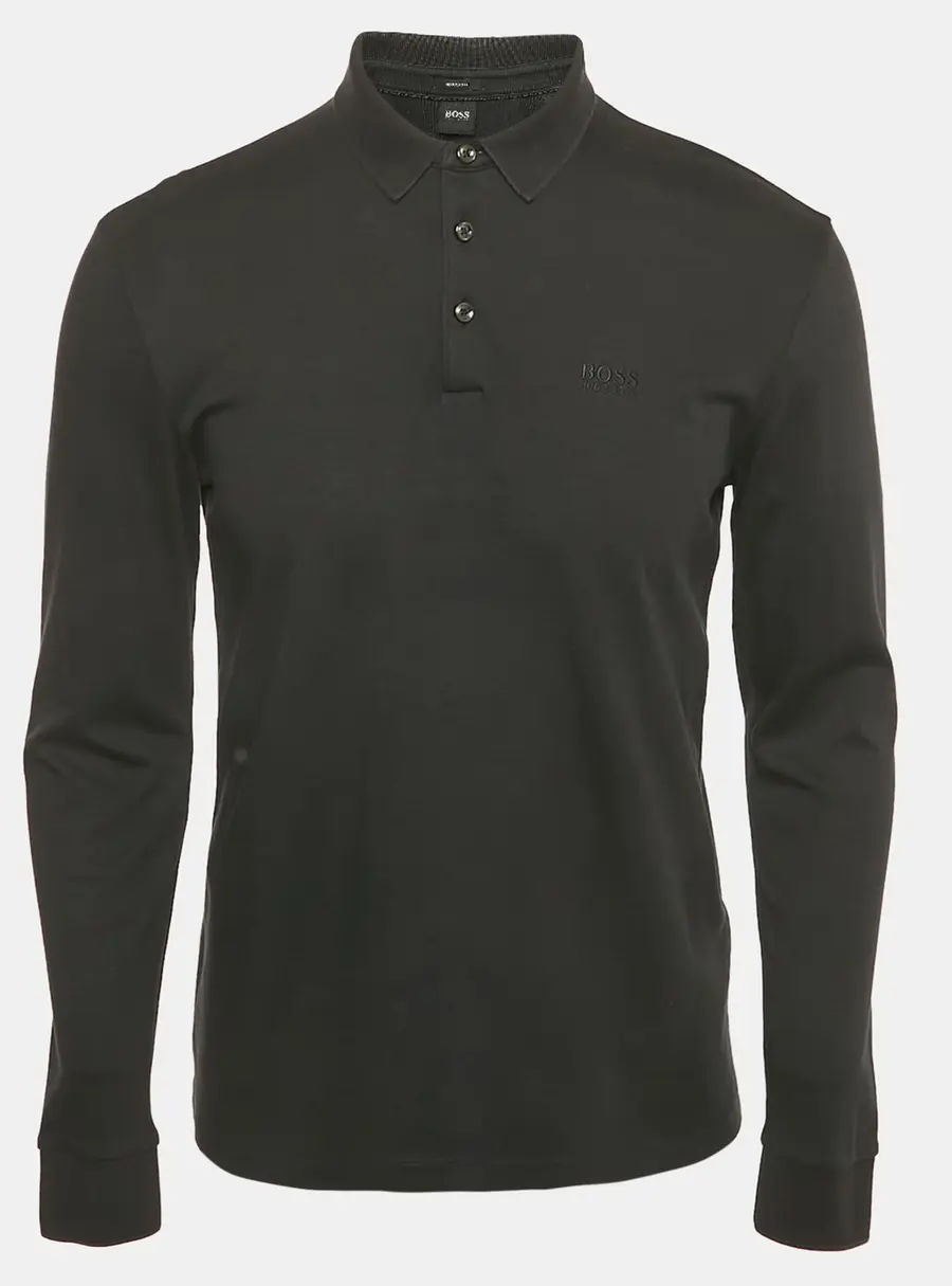 Boss by Hugo Boss Black Jersey Pado 11 Polo T-Shirt S