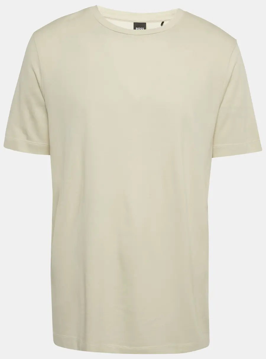 Boss By Hugo Boss Beige Lyocell & Cotton Thompson T-Shirt XL