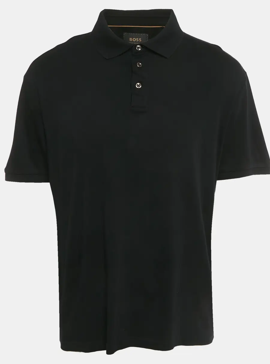 Boss By Hugo Boss Black Cotton L -Perry 14 Polo T-Shirt XXL