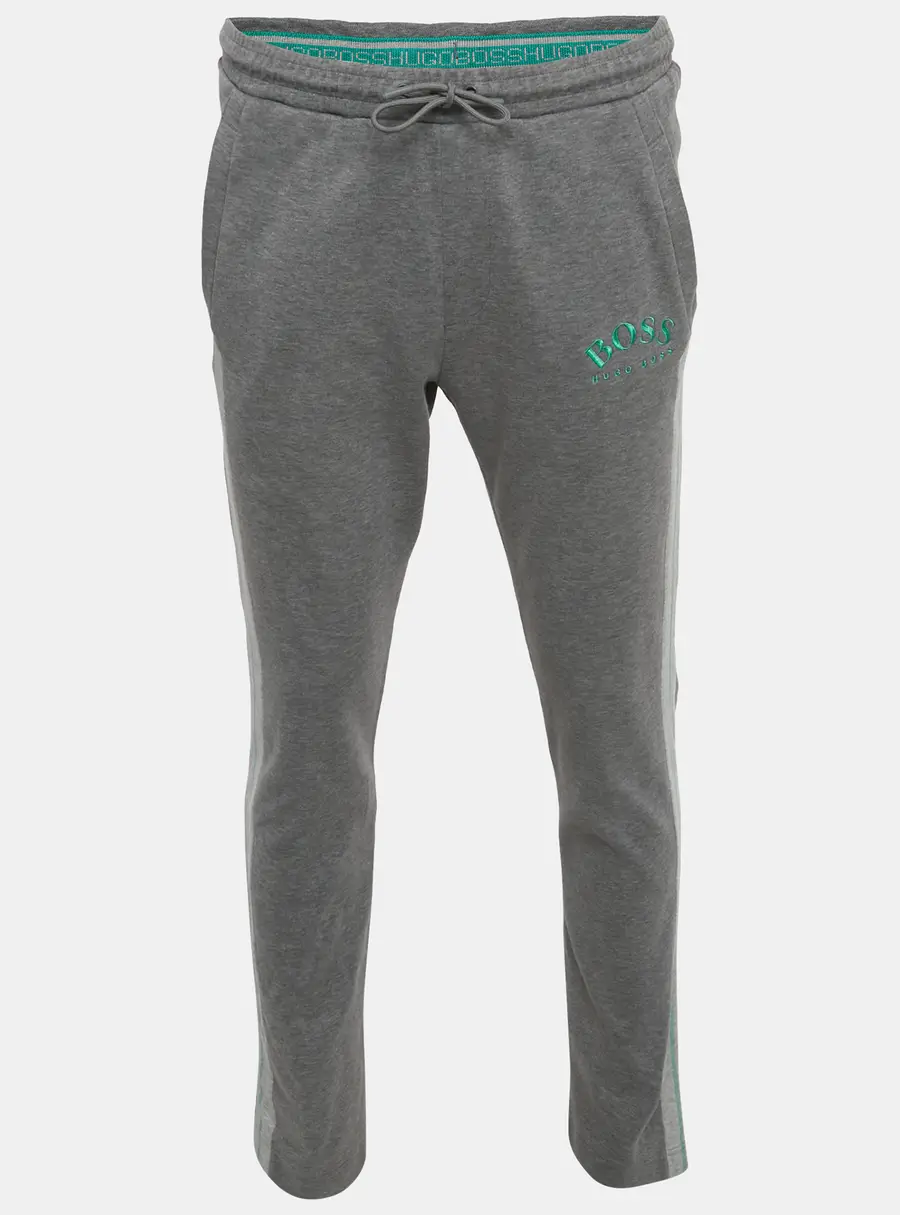 Boss By Hugo Boss Grey Cotton Track Pants M