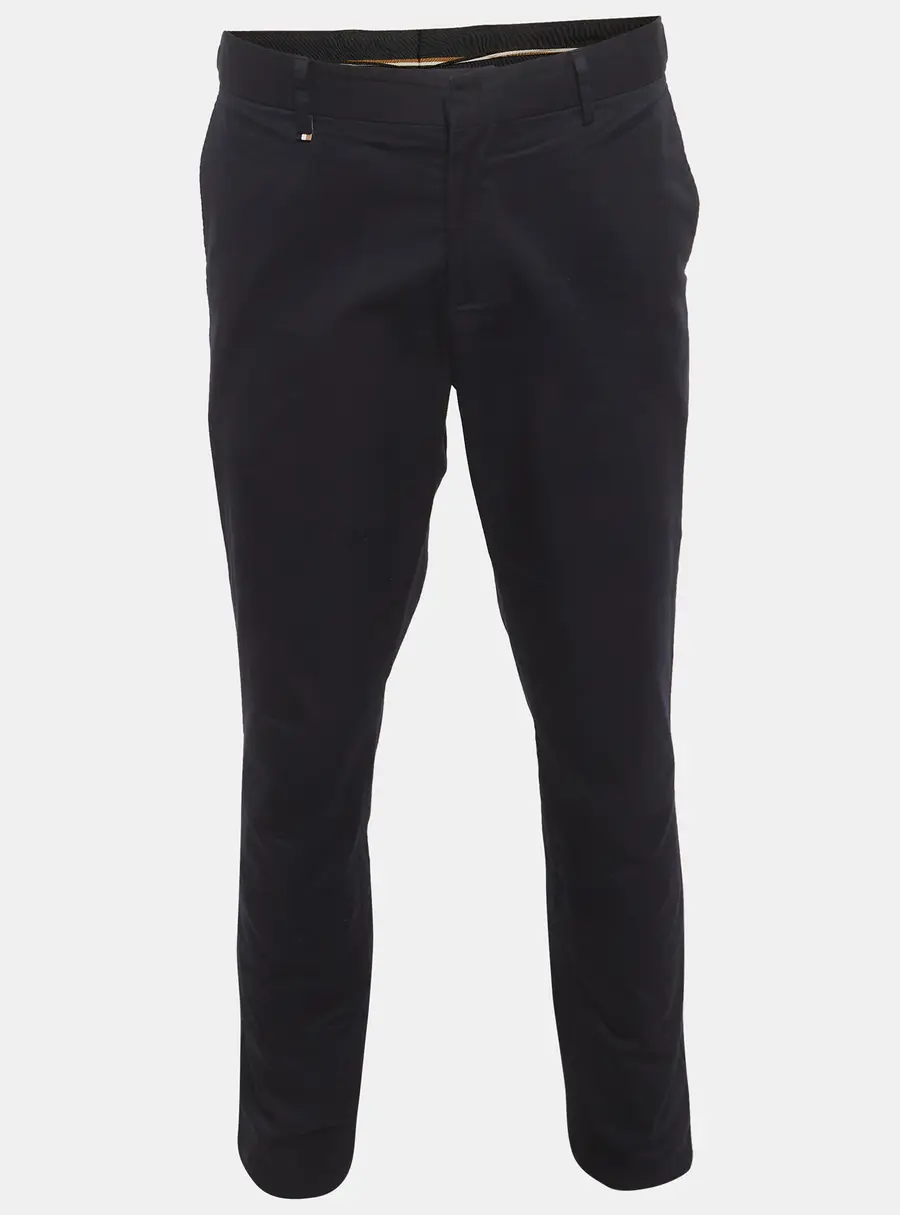 Boss By Hugo Boss Blue Gabardine Trousers XL/Waist 36"