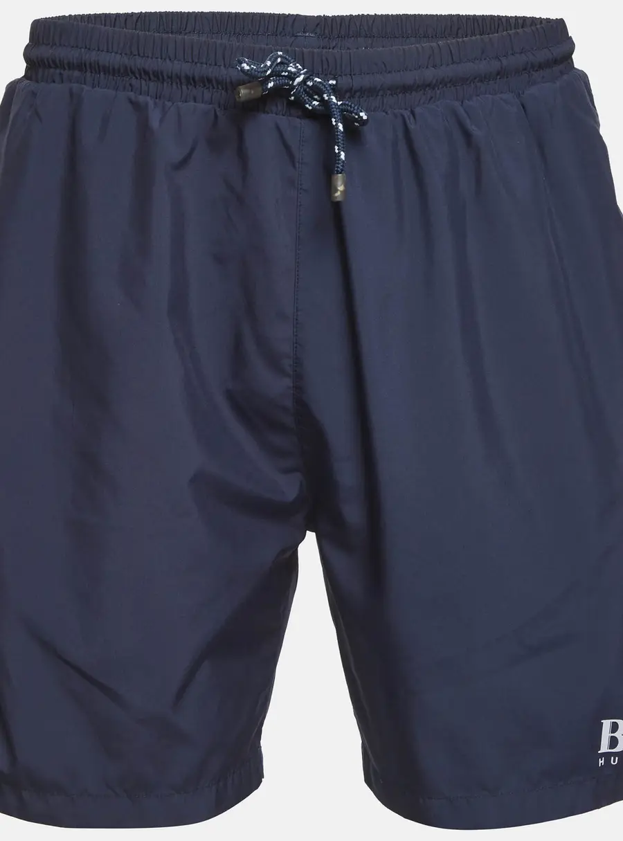 Boss By Hugo Boss navy Blue Synthetic Shorts L