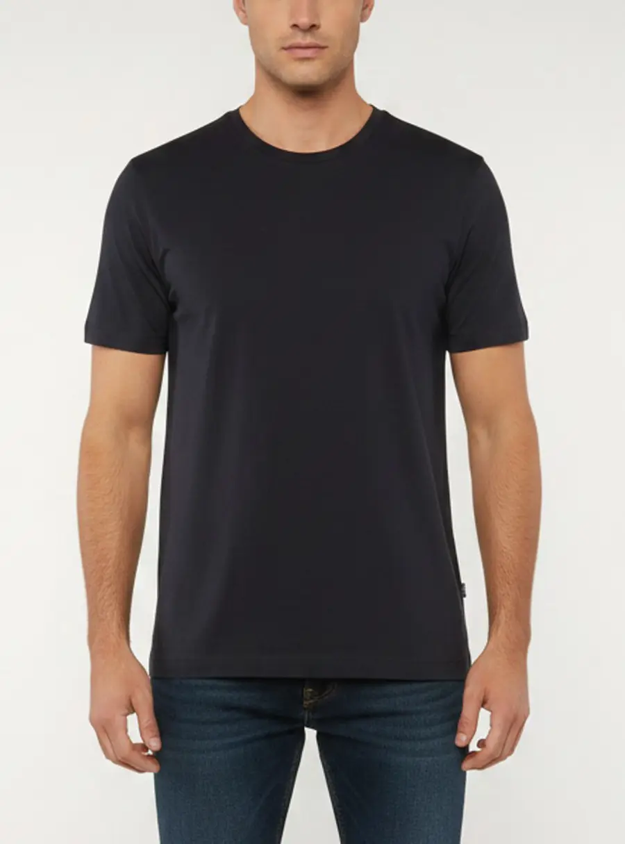 Boss By Hugo Boss Black Jersey Crewneck T-Shirt S