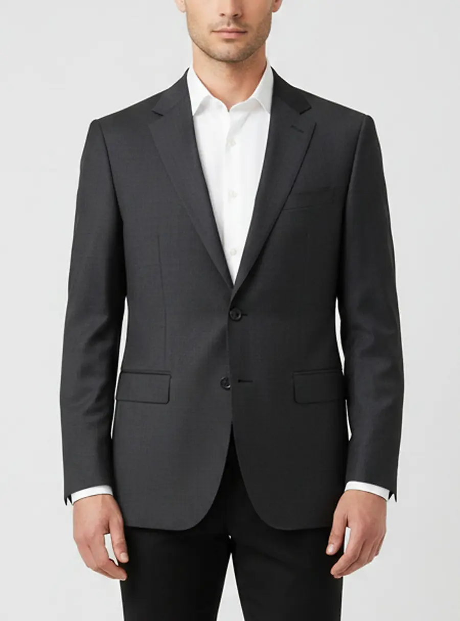 Boss By Hugo Boss Black Wool Johnston Tailored Jacket L