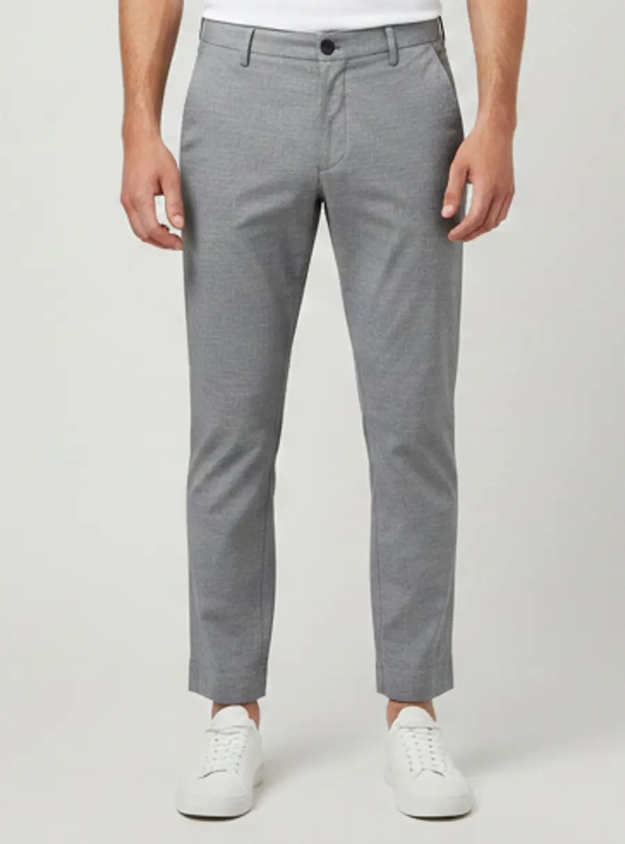 Boss By Hugo Boss Black / White Cotton Blend Kaito Pants XL
