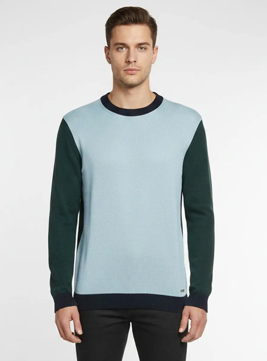 Boss By Hugo Boss Multicolor Knit Long Sleeve Sweater XL