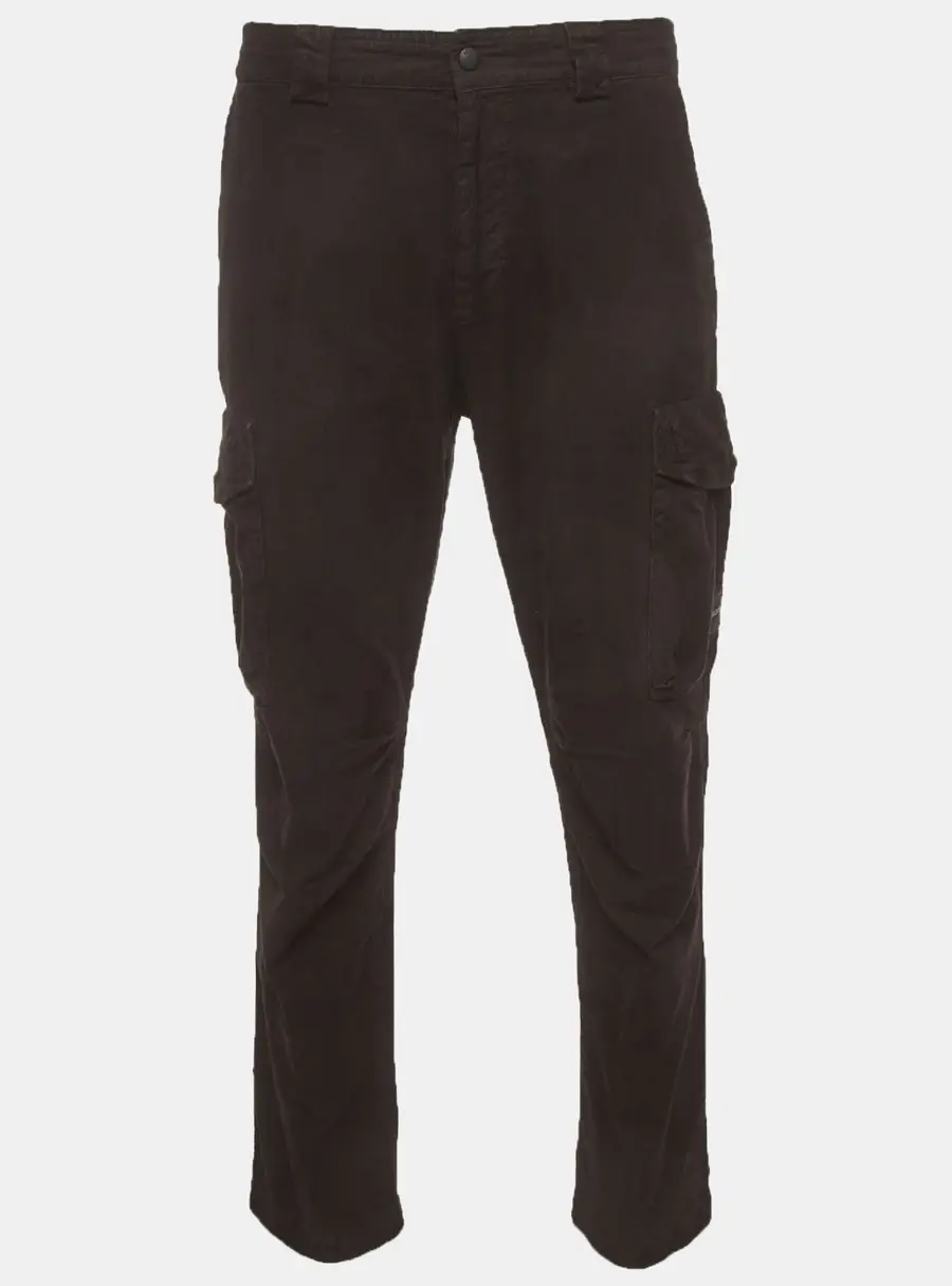 Boss By Hugo Boss Black Corduroy Straight Fit Cargo Pants L