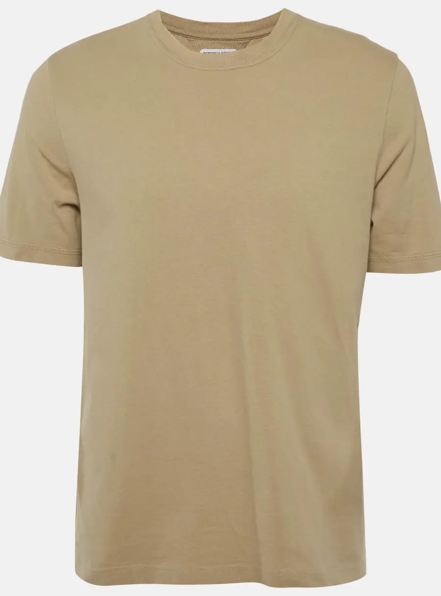 Bottega Veneta Olive Green Jersey Crewneck T-Shirt XL