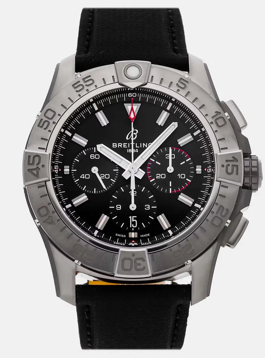 Breitling Avenger Super Avenger B01 Chronograph 46 EB0148101B1X1 Automatic Chronograph Black Dial Titanium Men's Wristwatch 46mm