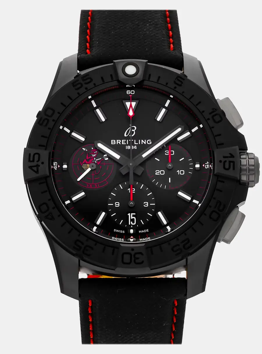 Breitling Avenger B01 Dust Devils SB01473A1B1X1 Automatic Chronograph Black Dial Ceramic Men's Wristwatch 44mm