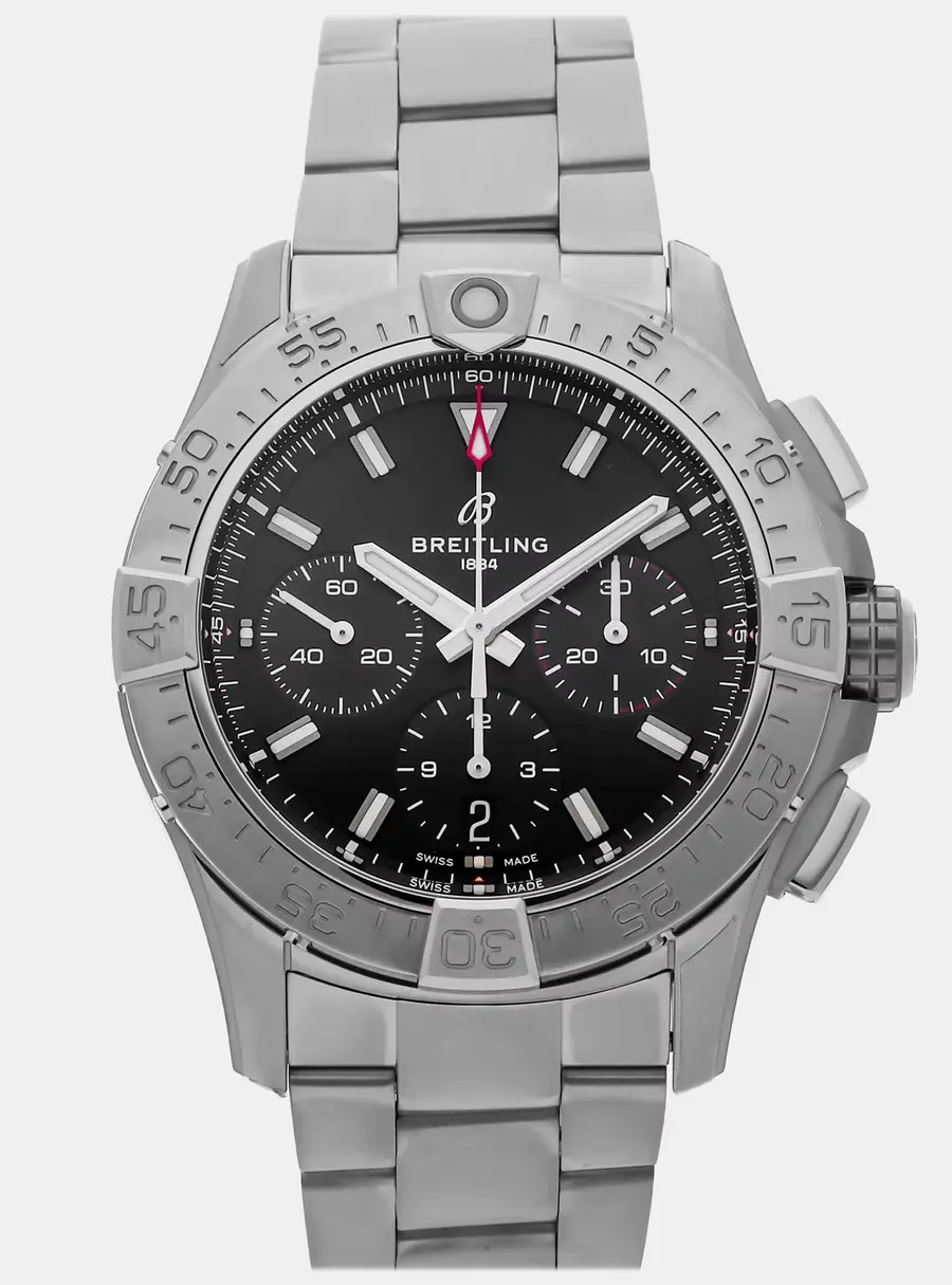 Breitling Avenger B01 AB0146101B1A1 Automatic Black Dial Stainless Steel Men's Wristwatch 42mm