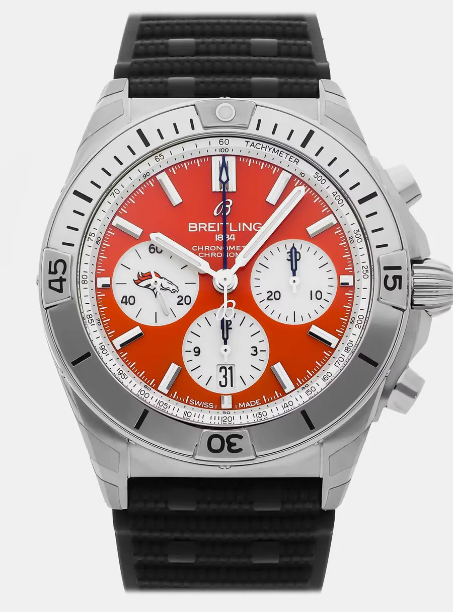 Breitling Chronomat AB01342B1O1S1 Red Stainless Steel Stainless Steel Men's Wristwatch 42mm