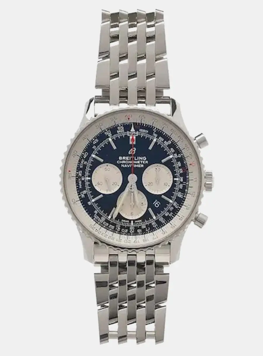 Breitling Navitimer AB0127211C1A1 Black Stainless Steel Automatic Men's Wristwatch 46 mm