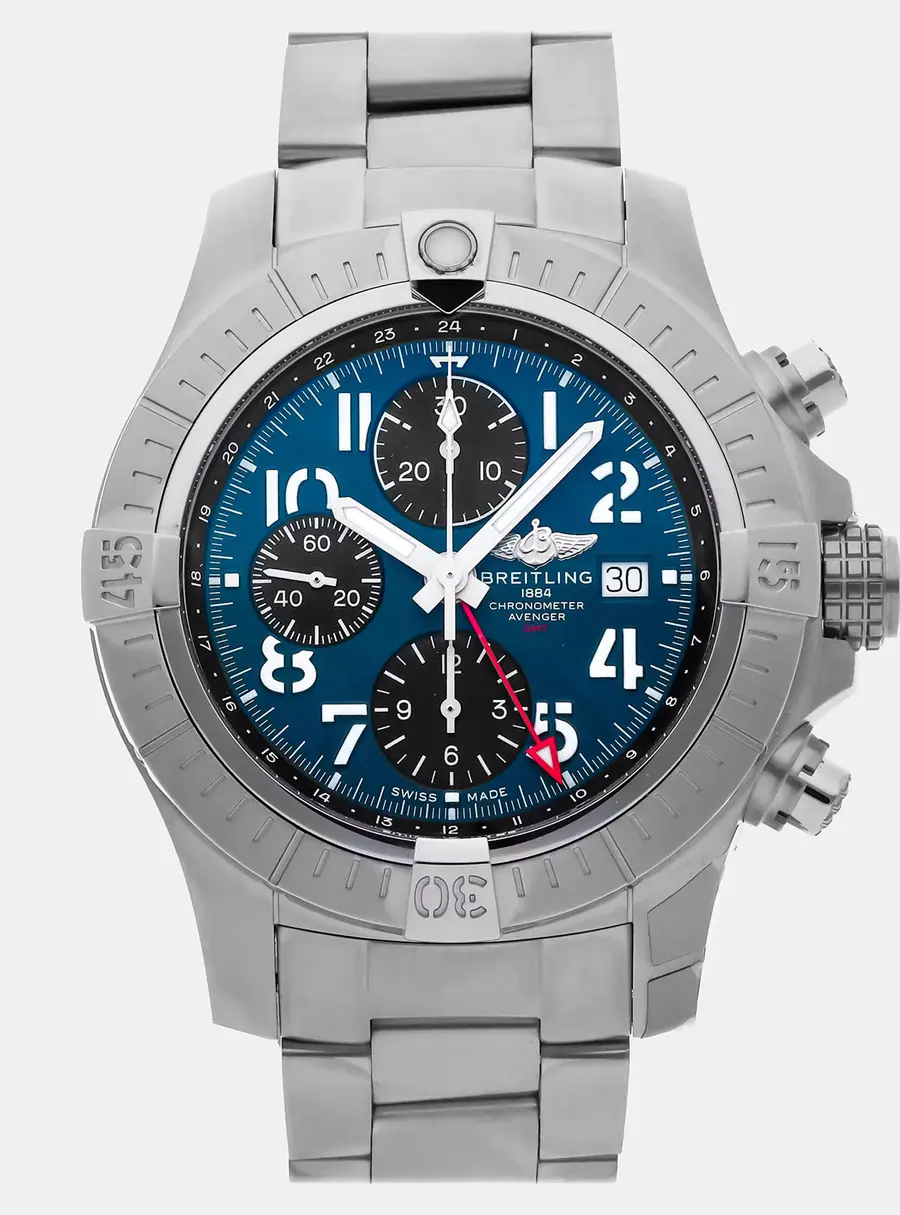 Breitling Avenger A24315101C1A1 Blue Stainless Steel Automatic Men's Wristwatches 45mm