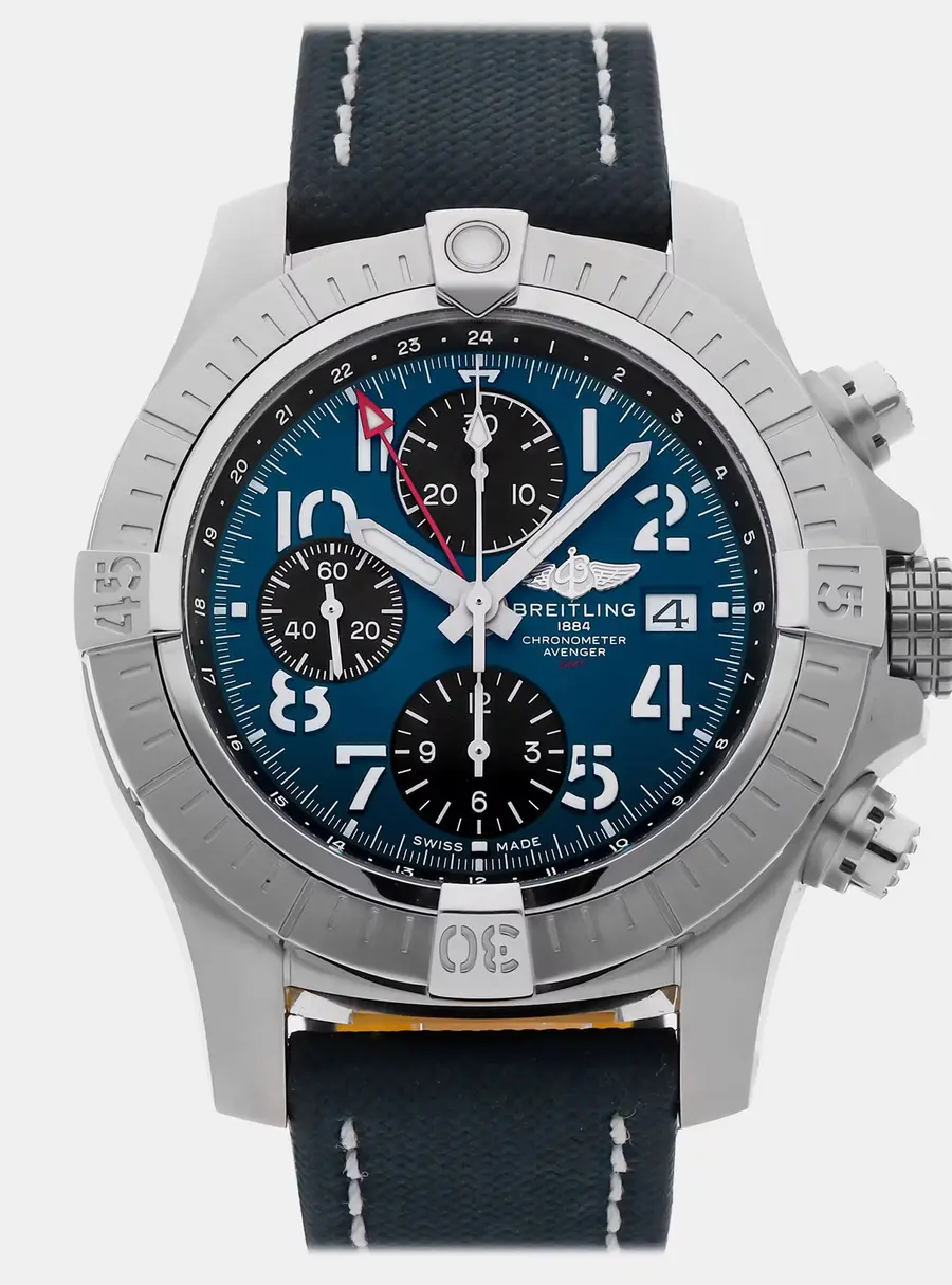 Breitling Avenger A24315101C1X2 Blue Stainless Steel Automatic Men's Watches 45mm